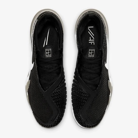Nike Court React Vapor NXT Black White Shoes Sneakers CV0724-002 Men's 1… - Picture 4 of 10